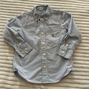 GAP Light Blue Kids Button-Down Shirt